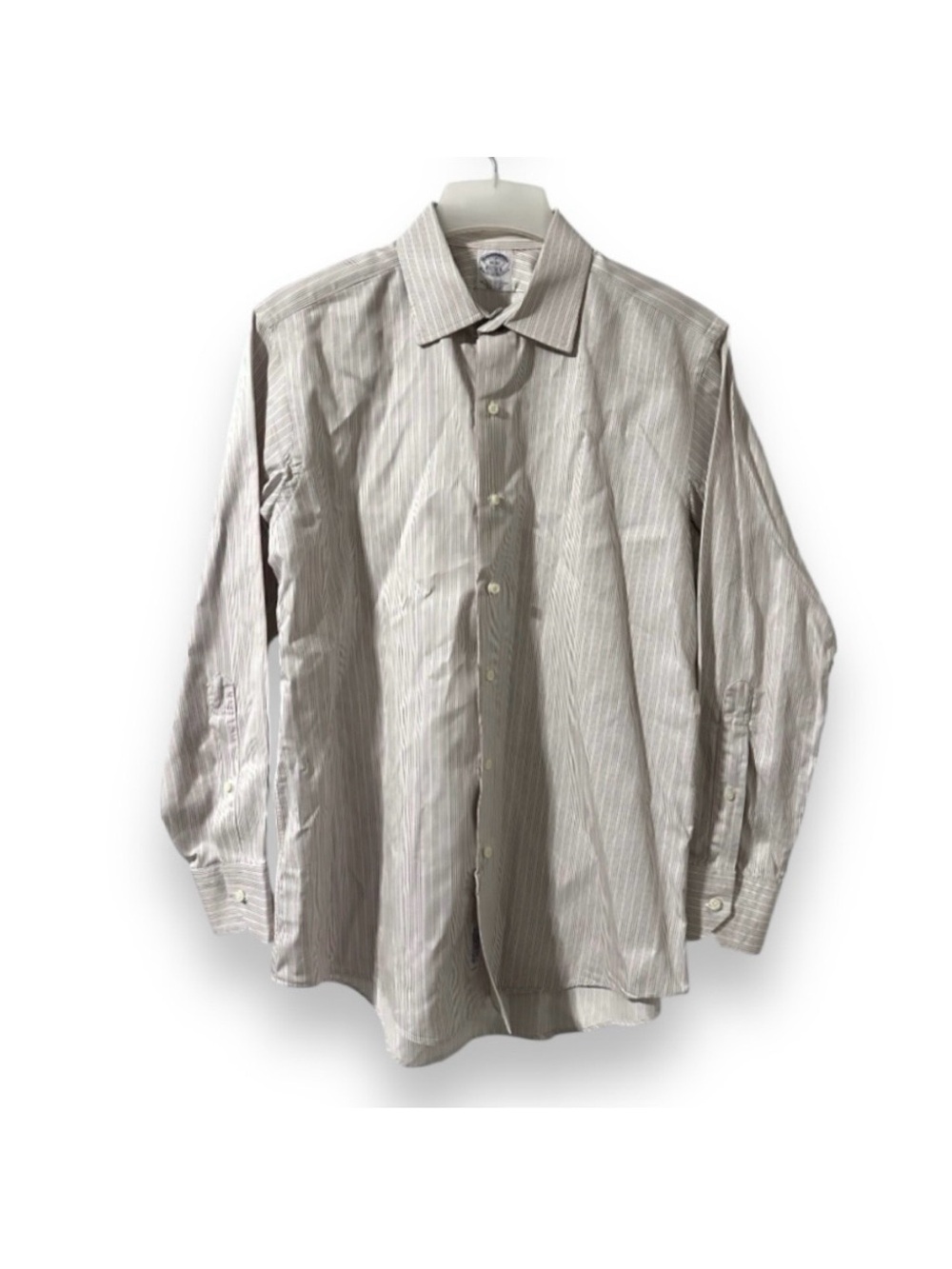 Vtg Brooks Brothers Striped Button Down Shirt Men’s Size 16-32 USA Made Office